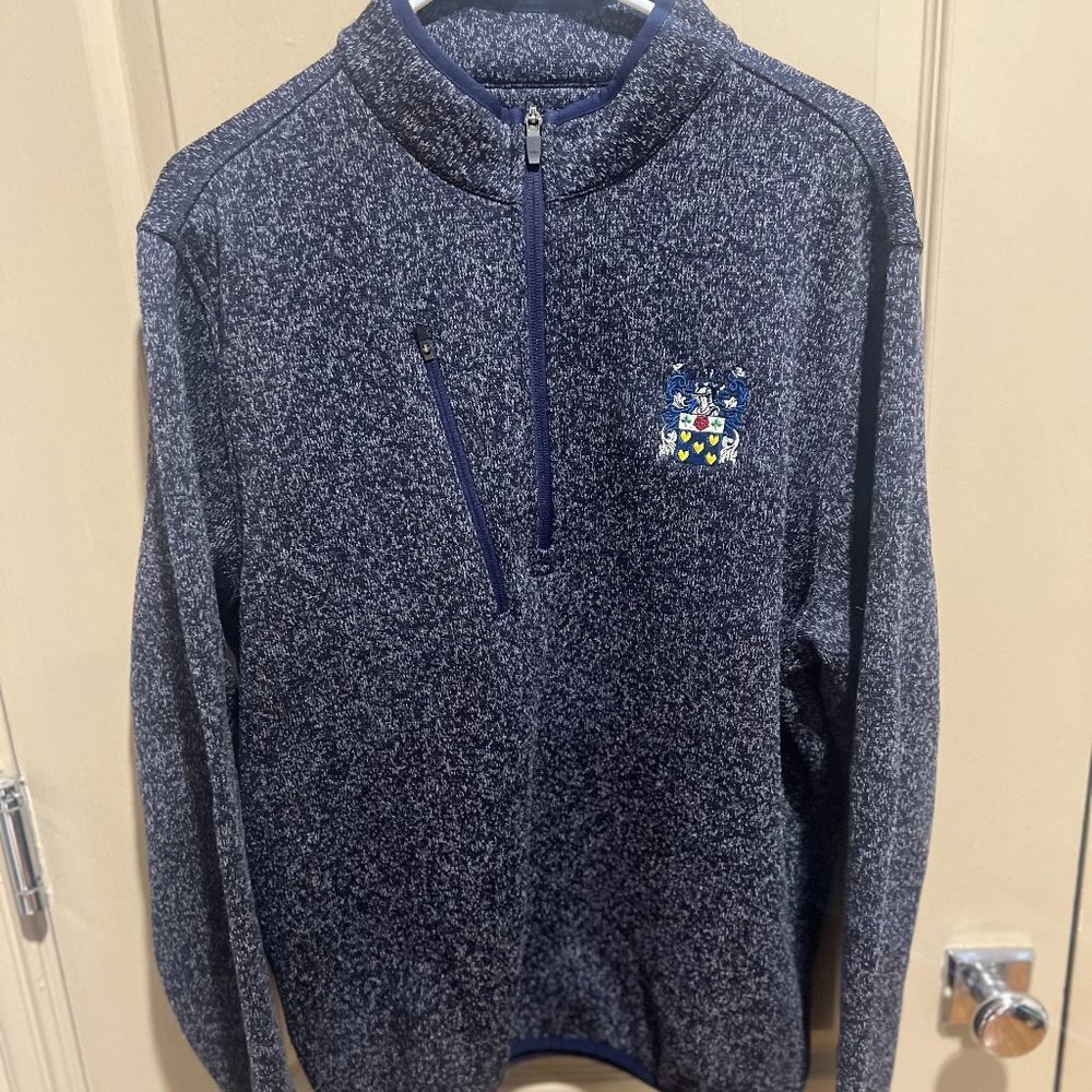 NWOT Donald Ross Polo 1/2 Zip Sz M